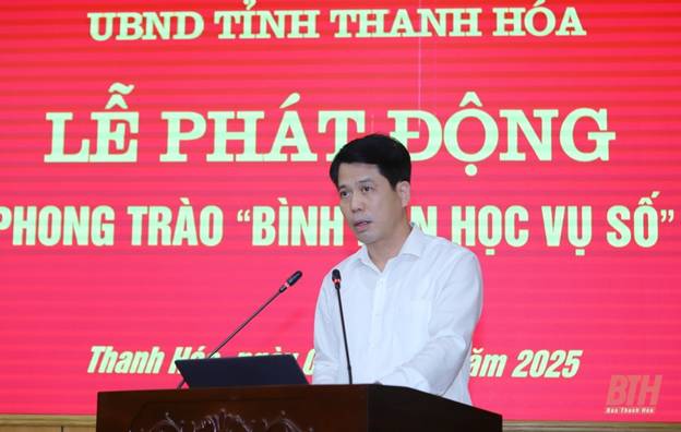 Thanh Hóa phát động phong trào Bình dân học vụ số