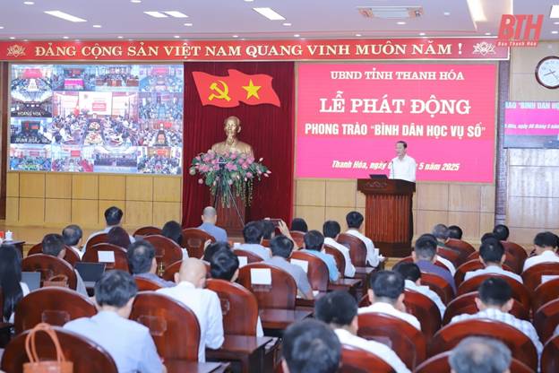 Thanh Hóa phát động phong trào Bình dân học vụ số