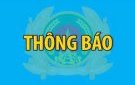 Thông báo niêm yết công khai nguồn gốc đất thôn Điền Trạch