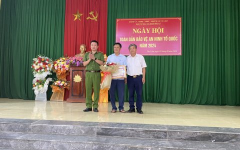 Xã Thọ Lâm tổ chức ngày hội toàn dân bảo vệ An ninh Tổ quốc năm 2024